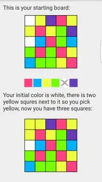 Color Flood: Brain Challenge Screen Shot 3