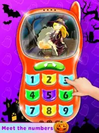Хэллоуин детский телефон - игры для телефона Screen Shot 2