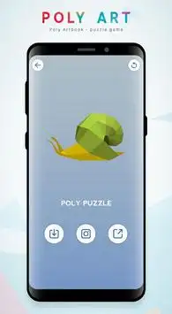 Color By Number - Poly Animal 3D Art Screen Shot 6