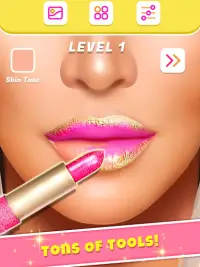 Lip Art Makeup Artist Games Screen Shot 1