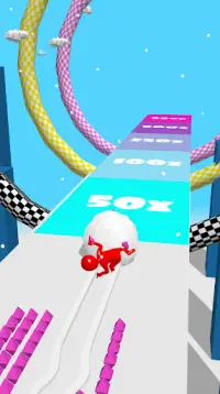 Snowball Surfer! Screen Shot 4