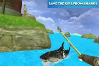 Shark Raft Survival Sim Screen Shot 2