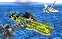 حربية هجوم 3D -Naval طائرات الهليكوبتر المدفعي Screen Shot 2