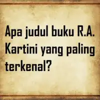 R.A. Kartini Quiz! Screen Shot 1
