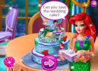 Wedding Mermaid Happy - Wedding Princess Games Screen Shot 2