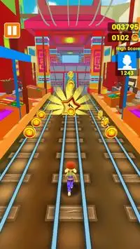 Subway Train - Endless Surf Run 3D Screen Shot 0