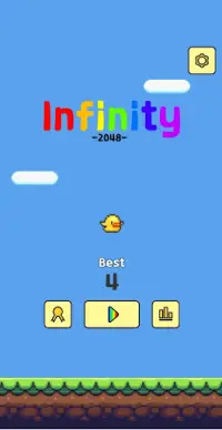 2048 Infinity: au-delà de l'espace infini Screen Shot 0