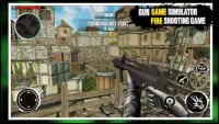 Pistolet gry symulator: wolny gun gry wojenne Screen Shot 3