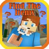 Find The Items map MCPE – карта для Minecraft PE