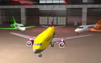 Flying Air Plane Simulator 3d - Pilot Plane Game Screen Shot 1