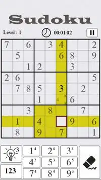 Sudoku-Puzzle Screen Shot 2