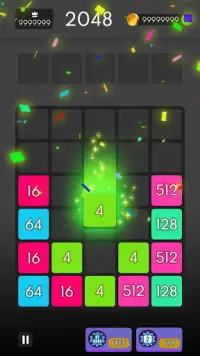 NumDrop: Fun & Free 2048 Block Number Puzzle Games Screen Shot 3