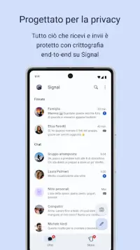 Signal - Chat private e sicure Screen Shot 0