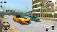 Drift Simulator: Corvette Z06 Screen Shot 11
