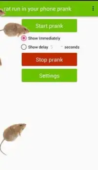 Rat Run In Your Phone Prank Screen Shot 2