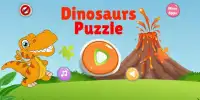 Dinosaur Puzzle : Jigsaw kids Free Puzzles game Screen Shot 0