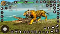 Wild Tiger Sim: Animal Games Screen Shot 2