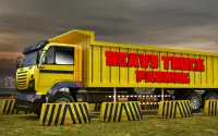 Heavy dump truck 3D parking Screen Shot 0