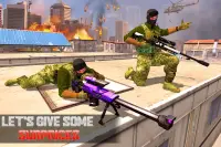 Modern Sniper Shooting Games: FPS Fighting Game Screen Shot 0