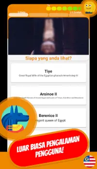 MESIR & PIRAMID Kuiz 🐫 بهاسا ملايو‎ 🐪 Screen Shot 13