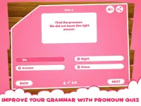 Learn English Grammar Games - Grammar Quiz Apps Screen Shot 1