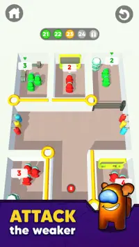 Pin Clash: Crewmate Army Screen Shot 1