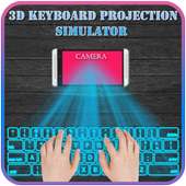 keyboard hologram simulator 3D