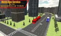 metro city bus simulator 3d Screen Shot 4