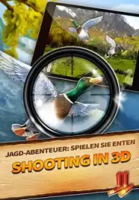 Jäger 3D: Entenjagd Spiel Screen Shot 0