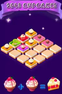 2048 Cupcakes - trò chơi toán học Screen Shot 3