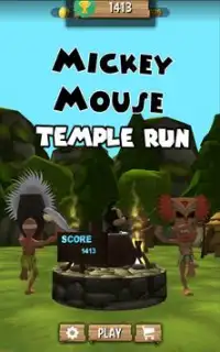Epic Mickey Temple Mouse Subway Jungle Run Screen Shot 2