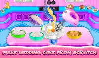 Jeu de cuisine pour filles gâteau de mariage Screen Shot 21