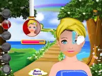 Rainbow facial makeup games Screen Shot 2