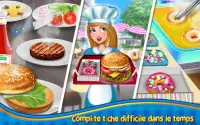 Jeu de cuisine àl'hamburger fou: histoires de chef Screen Shot 11