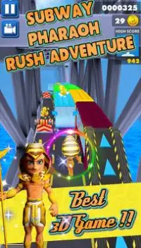 Subway Pharaoh Rush Adventure Screen Shot 0