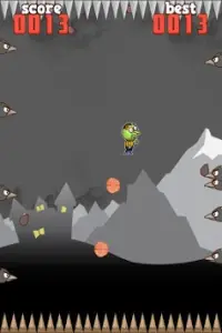 Flappy Zombie Screen Shot 0