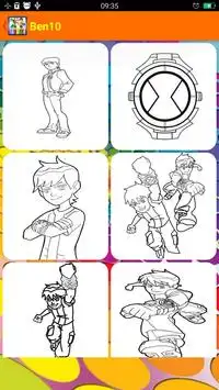 Coloring Book for Cartoons Screen Shot 7