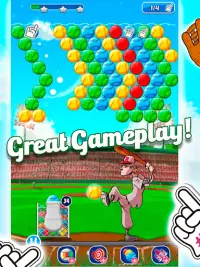 Baseball Bubble Shooter Screen Shot 14