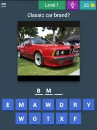 Classic Car Trivia Screen Shot 11