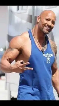 Dwayne The Rock-Paper-Scissors Screen Shot 3