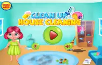 ハウスクリーニング 家の掃除をします 子供のためのゲーム Screen Shot 0