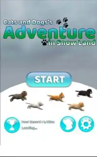 Adventure in Snow Land Screen Shot 0