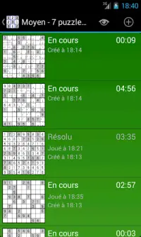 Sudoku Mega Français Screen Shot 1