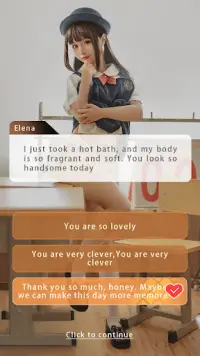 Girls Love War: AI Dating Sim Screen Shot 3