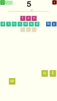 Nemters: puzzle of numbers and letters Screen Shot 0