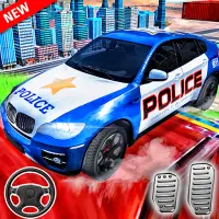 Off-Road Police Car X5 Driving Simulator Screen Shot 15