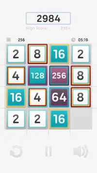 2048 Match Game Number Puzzle Screen Shot 3