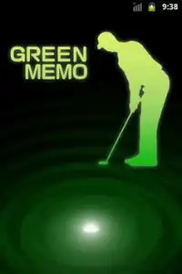 Golf Green Memo Screen Shot 0