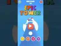 Epic Tower - Tower Ball Game Screen Shot 0