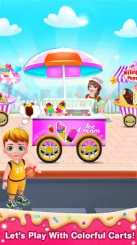 ユニコーン 氷 クリーム ポップ ＆ アイスキャンディー- 氷 クリーム ゲーム Screen Shot 1